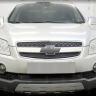 Защита радиатора "Standart" Chevrolet Captiva (2006-2011) низ, чёрная купить недорого с доставкой в Пенза