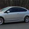 Накладки на пороги "Sport" для Ford Focus 2 (хэтчбэк) 3-5D (2004-2011) купить недорого с доставкой в Пенза