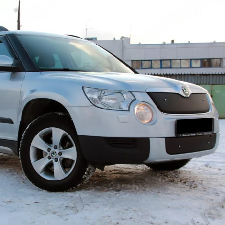 Комплект зимних экранов (текстурный пластик) для Skoda Yeti (2009-2012) купить недорого с доставкой в Пенза