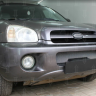 Защита радиатора "Standart" Hyundai Santa Fe (2000-2006) низ, хром купить недорого с доставкой в Пенза