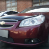 Защита радиатора "Standart" Chevrolet Epica (2006-2013) чёрная купить недорого с доставкой в Пенза
