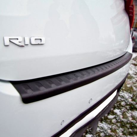 Защитная накладка на задний бампер KIA Rio (2017-н.в., седан) купить недорого с доставкой в Пенза
