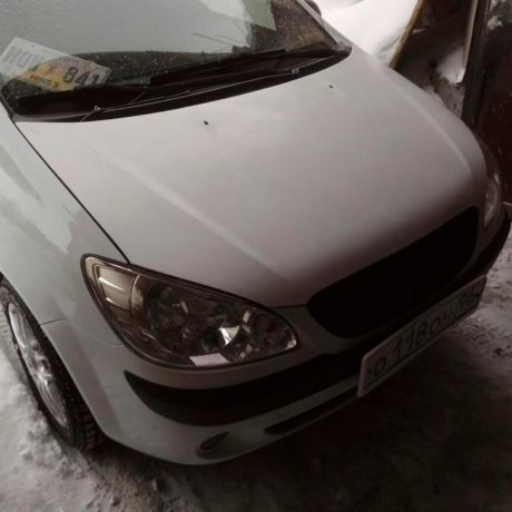 Пластиковый капот "OEM style" для Hyundai Getz рестайлинг (2004-2007 г.в.) купить недорого с доставкой в Пенза