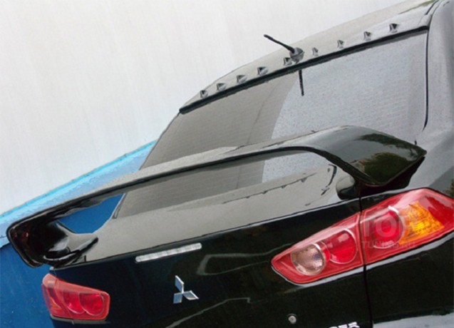 Козырек на заднее стекло с 9 зубьями для Mitsubishi Lancer X (2007-2016) купить недорого с доставкой в Пенза