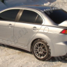 Козырек на заднее стекло с 9 зубьями для Mitsubishi Lancer X (2007-2016) купить недорого с доставкой в Пенза