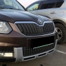 Зимний экран нижний, (под покраску) для Skoda Yeti Outdoor (2013-2018) купить недорого с доставкой в Пенза