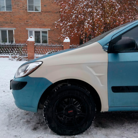 Пластиковые крылья с жабрами для Hyundai Getz рестайлинг (2004-2007 г.в.) купить недорого с доставкой в Пенза