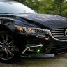 Клыки (накладки) переднего бампера "SkyActivSport" var №3 для Mazda 6 (2015-н.в.) купить недорого с доставкой в Пенза