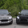 Накладка (юбка) переднего бампера "Broomer Design" (Без ДХЛ) для Mitsubishi Pajero IV (2006-2015) купить недорого с доставкой в Пенза