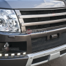Решетка радиатора "Broomer Design" var №1 для Mitsubishi Pajero 4 (2006-2015) купить недорого с доставкой в Пенза
