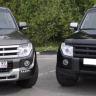 Решетка радиатора "Broomer Design" var №2 для Mitsubishi Pajero 4 (2006-2015) купить недорого с доставкой в Пенза