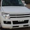 Решетка радиатора "Broomer Design" var №2 для Mitsubishi Pajero 4 (2006-2015) купить недорого с доставкой в Пенза