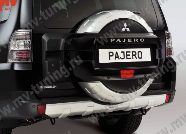 Бокс запасного колеса не окрашенный и прошитый для Mitsubishi Pajero IV (2006-2014) купить недорого с доставкой в Пенза