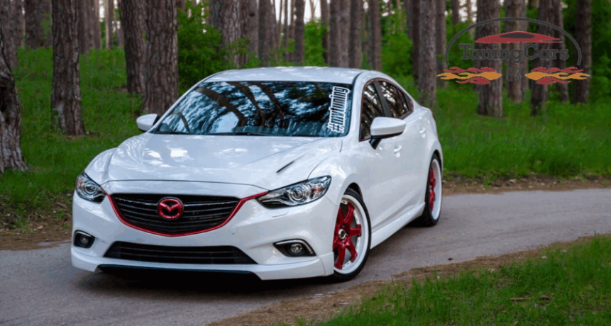 Капот "SkyActivSport" var №1 (с глухими жабрами) для Mazda 6 (2013-н.в.) купить недорого с доставкой в Пенза