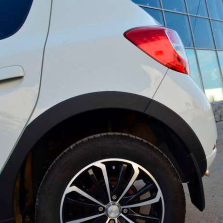 Накладки на арки "KART RS NEW" для Renault Sandero NEW (с комплектацией) купить недорого с доставкой в Пенза