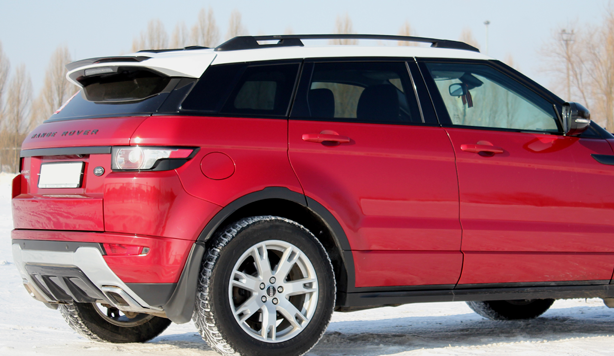 Рейлинги для Land Rover Evoque (2011-2018) Чёрный купить недорого с доставкой в Пенза