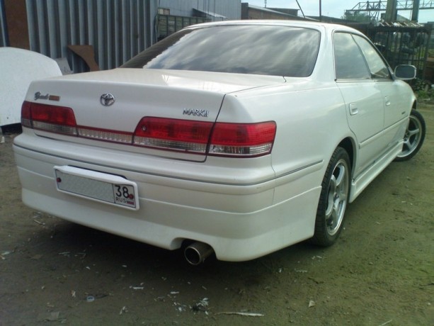 Накладка на задний бампер "Wald" Toyota Mark II (100) купить недорого с доставкой в Пенза