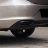 Имитация выхлопа SPACE GRAY (серый глянец) для Volkswagen Polo Liftback (2020-2023) купить недорого с доставкой в Пенза