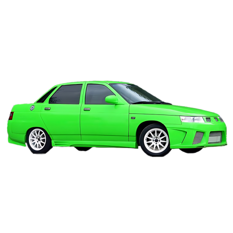 Накладки на пороги "AVR-Аврора" для B@3 2110, 2111, 2112 (АБС-пластик) купить недорого с доставкой в Пенза
