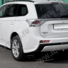 Диффузор заднего бампера "Broomer Design" для Mitsubishi Outlander (3rd generation)(2012-2014) купить недорого с доставкой в Пенза