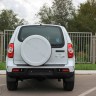 Чехол запасного колеса Chevrolet Niv@ с эмблемой Chevrolet купить недорого с доставкой в Пенза