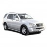 Защита порогов с алюминиевым листом (d63,5) для Mercedes-Benz ML 320/350 (2001-2005)(Окрашенное) купить недорого с доставкой в Пенза