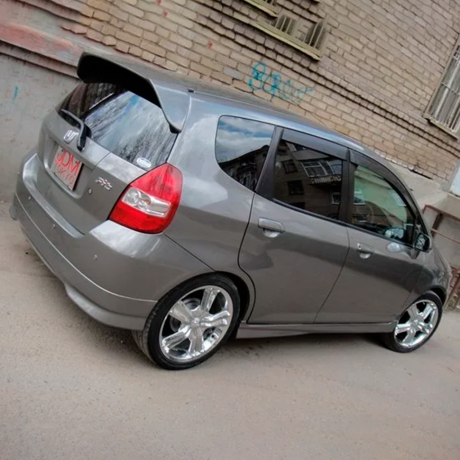 Накладка на задний бампер "Modulo" для Honda Fit GD купить недорого с доставкой в Пенза
