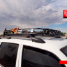 Багажник экспедиционный Chevrolet Niv@ SE на поперечины рейлингов (не окрашенный) купить недорого с доставкой в Пенза