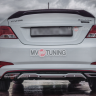 Лип-Спойлер "Zeus" для Hyundai Solaris (2010-2016) купить недорого с доставкой в Пенза