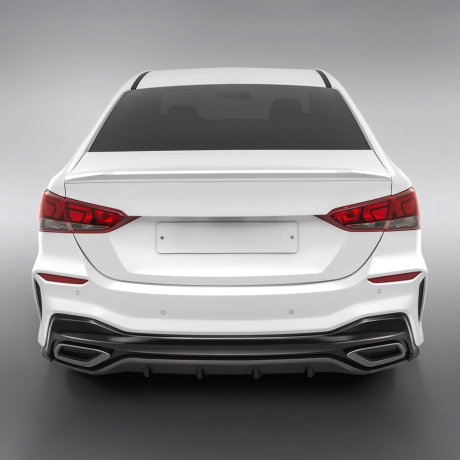 Бампер задний "Quant" для Hyundai Solaris (2017-2020) купить недорого с доставкой в Пенза