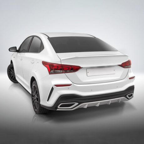 Бампер задний "Quant" для Hyundai Solaris (2017-2020) купить недорого с доставкой в Пенза