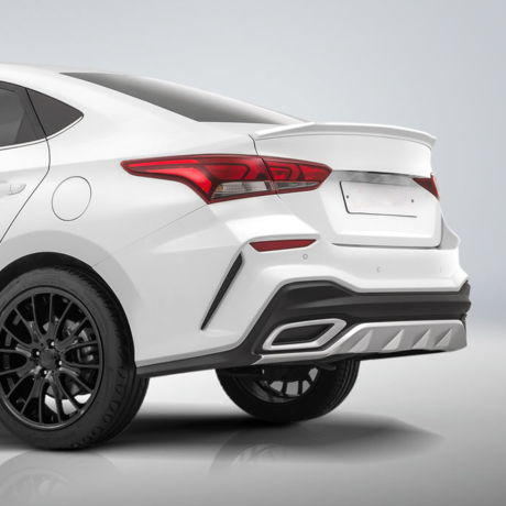 Бампер задний "Quant" для Hyundai Solaris (2017-2020) купить недорого с доставкой в Пенза