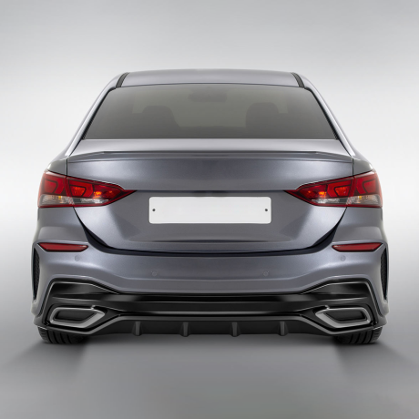 Бампер задний "Quant" для Hyundai Solaris (2017-2020) купить недорого с доставкой в Пенза