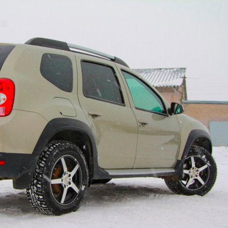 Накладки на колесные арки Renault Duster "АртФорм" (2011-2015 г.в.) купить недорого с доставкой в Пенза