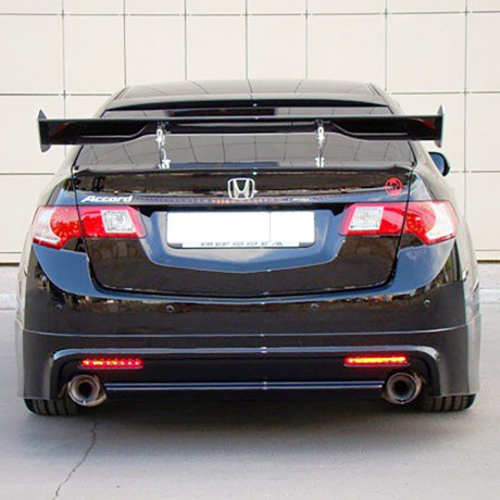 Накладка (юбка) заднего бампера "Mugen Style" для Honda Accord VIII (2008-2013) купить недорого с доставкой в Пенза