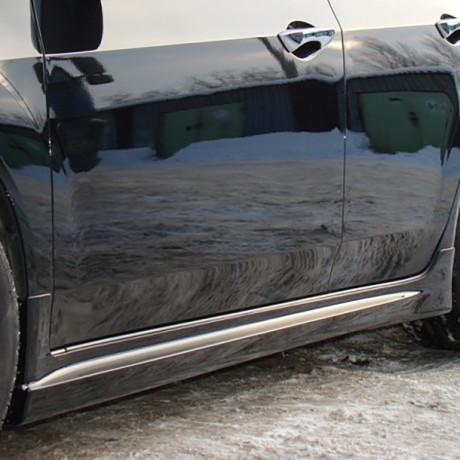 Накладки на пороги "Mugen Style" для Honda Accord VIII (2008-2013) купить недорого с доставкой в Пенза