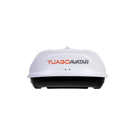 Автобокс YUAGO Avatar (тиснение) (EuroLock), белый, 460л купить недорого с доставкой в Пенза