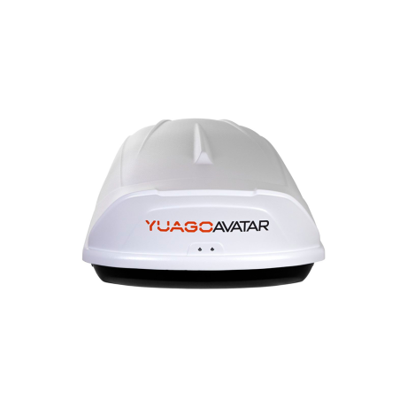 Автобокс YUAGO Avatar (тиснение) (EuroLock), белый, 460л купить недорого с доставкой в Пенза