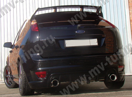 Спойлер неокрашенный (стоп-сигнал в к-т не входит) "RS" для Ford Focus 2 3-5D (2004-2011) купить недорого с доставкой в Пенза