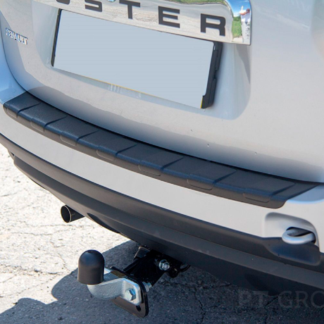 Накладка на задний бампер (ABS) RENAULT Duster (2012-2020) купить недорого с доставкой в Пенза