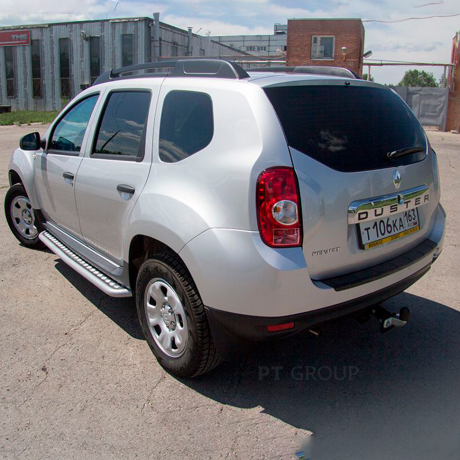 Накладка на задний бампер (ABS) RENAULT Duster (2012-2020) купить недорого с доставкой в Пенза