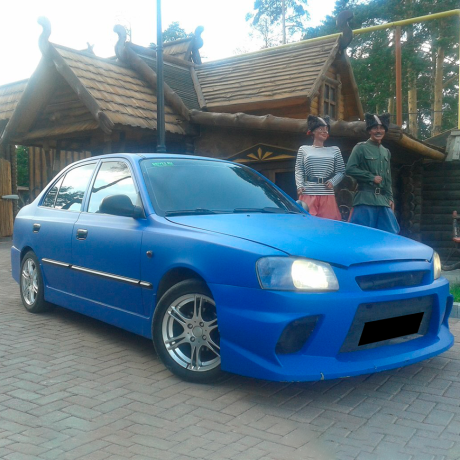 Бампер передний "Sport" Hyundai Accent 2 купить недорого с доставкой в Пенза