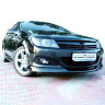 Накладка (юбка) переднего бампера "GT" для Opel Astra H (3D, 5D) купить недорого с доставкой в Пенза