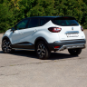 Защита заднего бампера d51мм "Волна" (НПС) RENAULT Kaptur (2016-н.в.) купить недорого с доставкой в Пенза