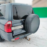 Колпак запасного колеса (Абс гладкий, закрытый) для Mitsubishi Pajero 3 купить недорого с доставкой в Пенза