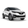Защита переднего бампера двойная с пластинами d63/63мм (НПС) RENAULT Kaptur (2016-н.в.) купить недорого с доставкой в Пенза