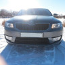 Вставки переднего бампера в стиле "RS" для Skoda Octavia III A7 (2013-2016) купить недорого с доставкой в Пенза