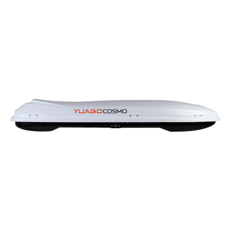 Автобокс YUAGO Cosmo 210 (тиснение) (EuroLock), белый, 485л купить недорого с доставкой в Пенза