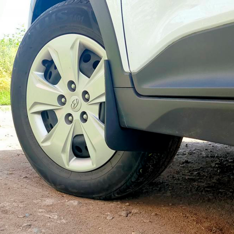Брызговики ПЕРЕДНИЕ увеличенные (2 шт) HYUNDAI Creta 2016-2021 купить недорого с доставкой в Пенза