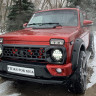 Решетка радиатора "TITAN" для B@3 2121, 21213, 21214, 2131 "L@DA 4x4" (без защитной сетки) RAPTOR купить недорого с доставкой в Пенза